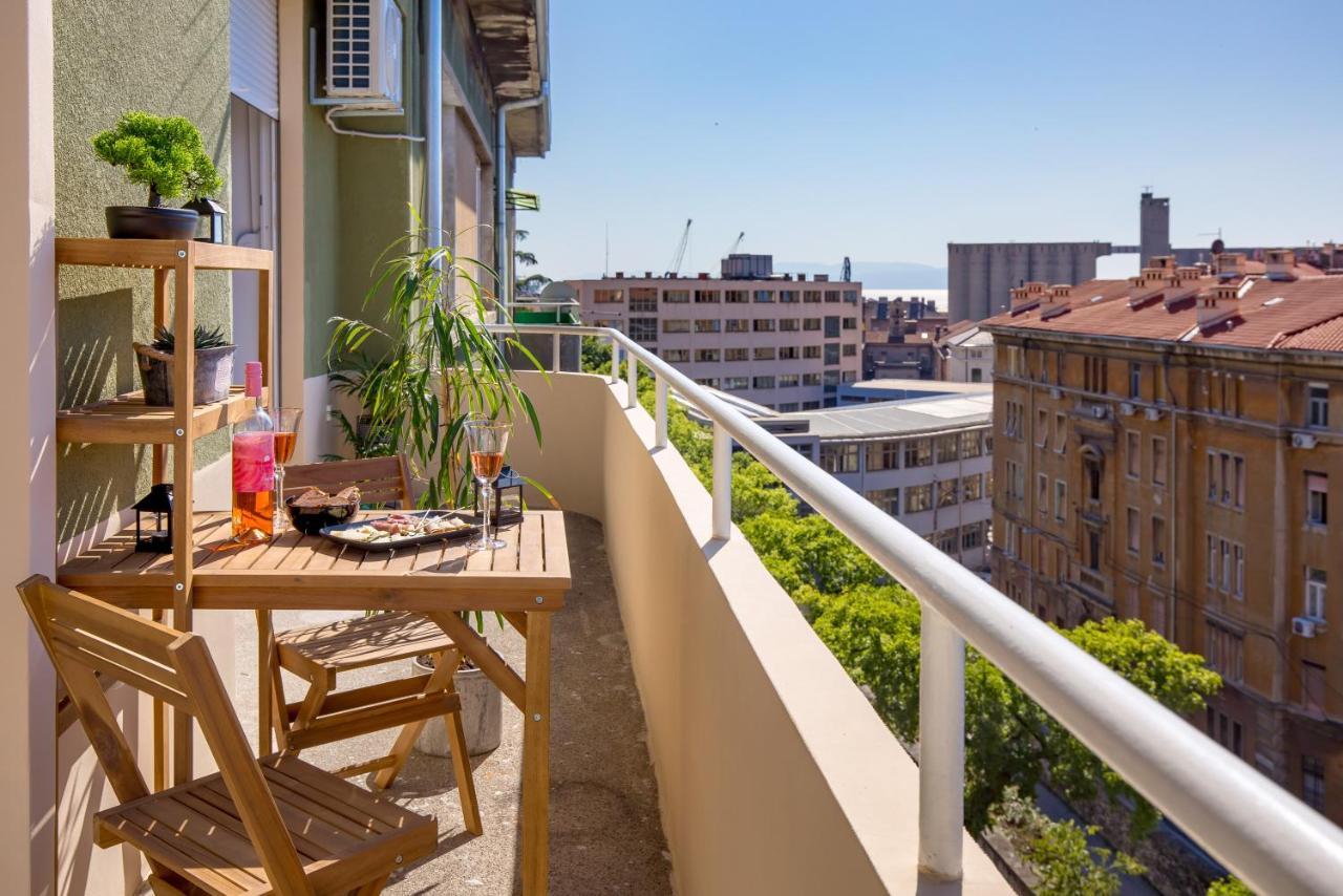 Balcony Apartment Pampas Rijeka Eksteriør billede